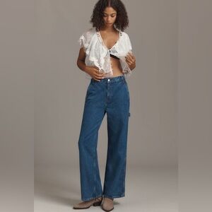 Reformation Diego Mid-Rise Baggy Utility Jeans Anthropologie In: Cleary